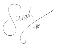 sarahs signature